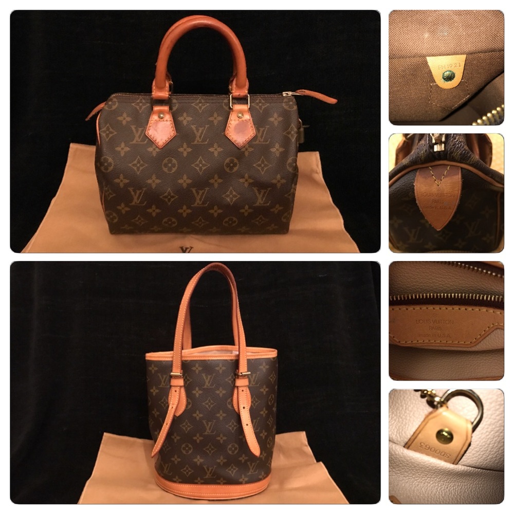 2 Louis Vuitton purses